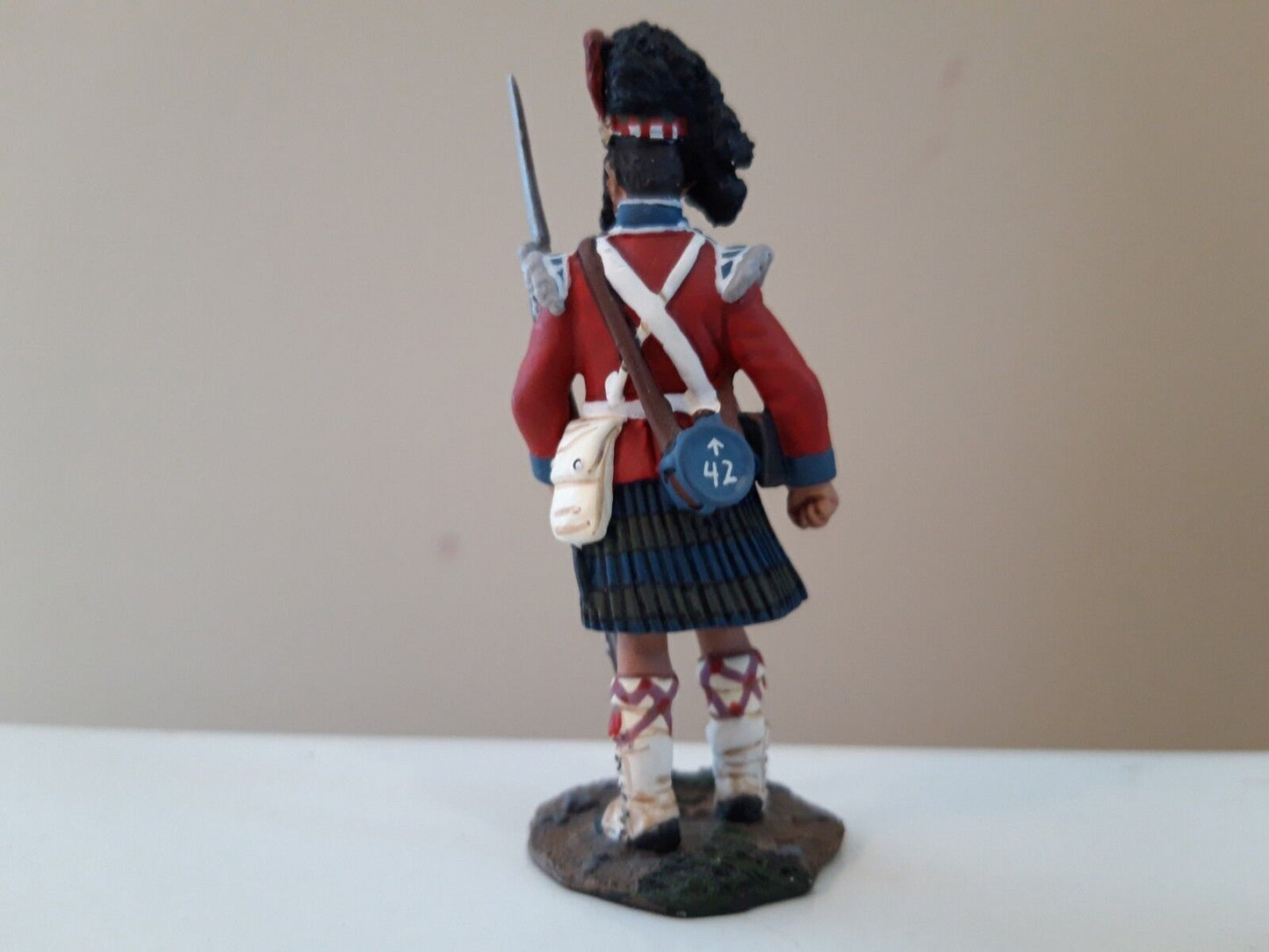 Britains 42nd highlanders black watch crimean war 1854 1:32 metal boxed