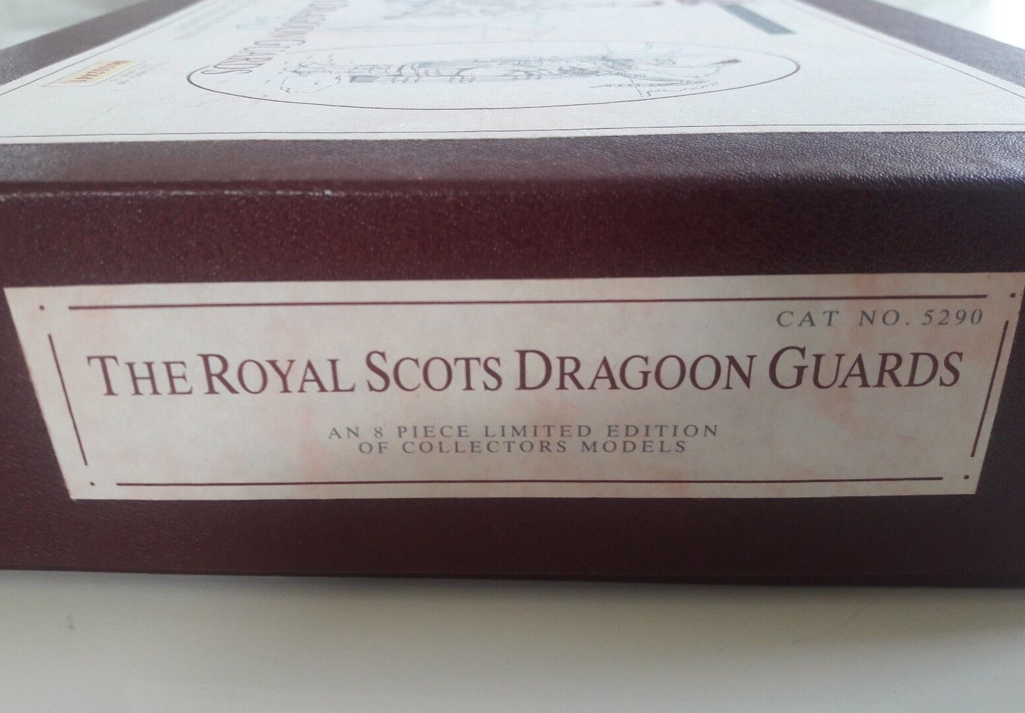 Britains limited edition royal scots dragoons scots greys 1990 waterloo 5290