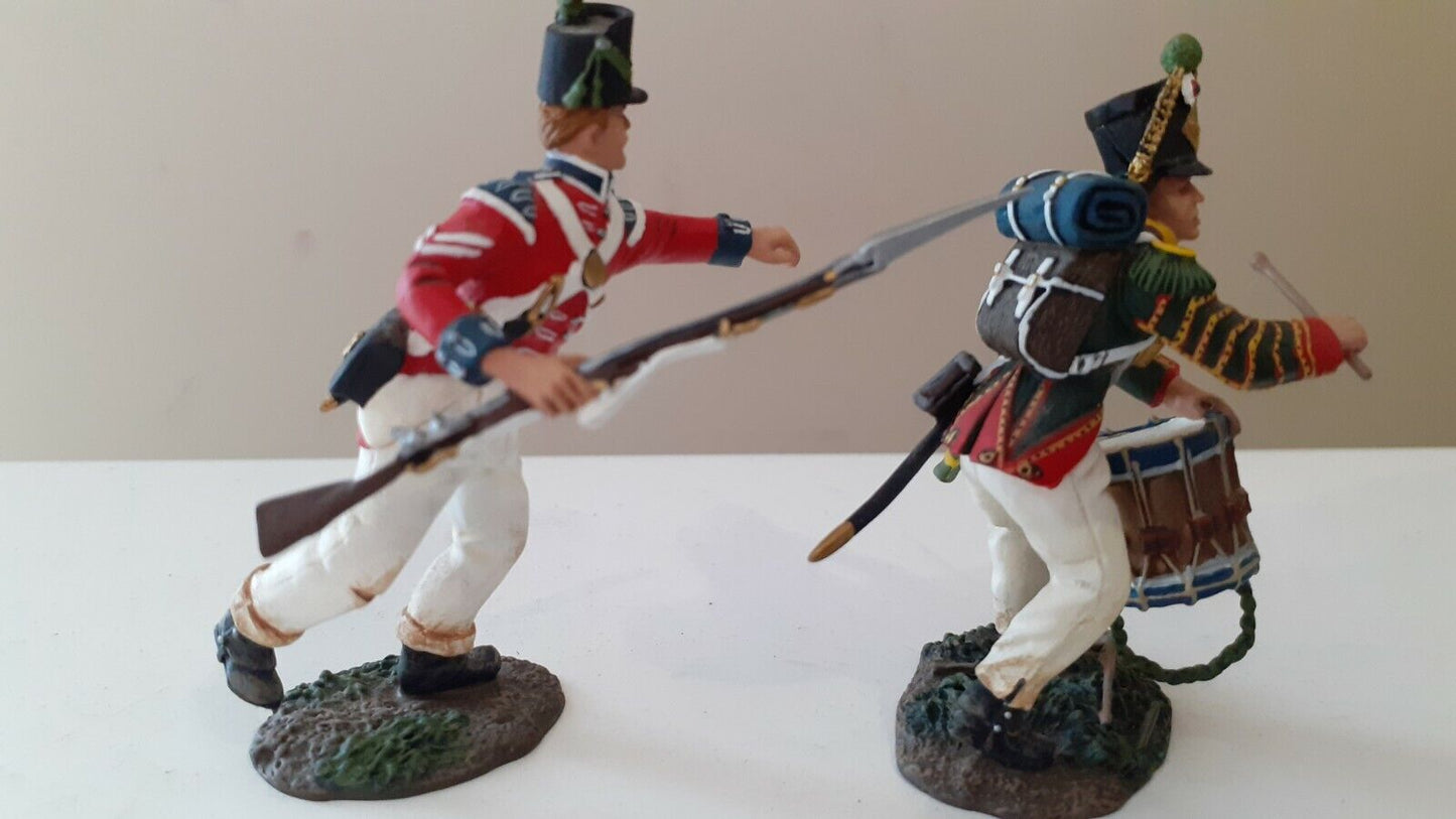 britains 17884 napoleonic hougoumont Waterloo coldstream guards drummer boxed