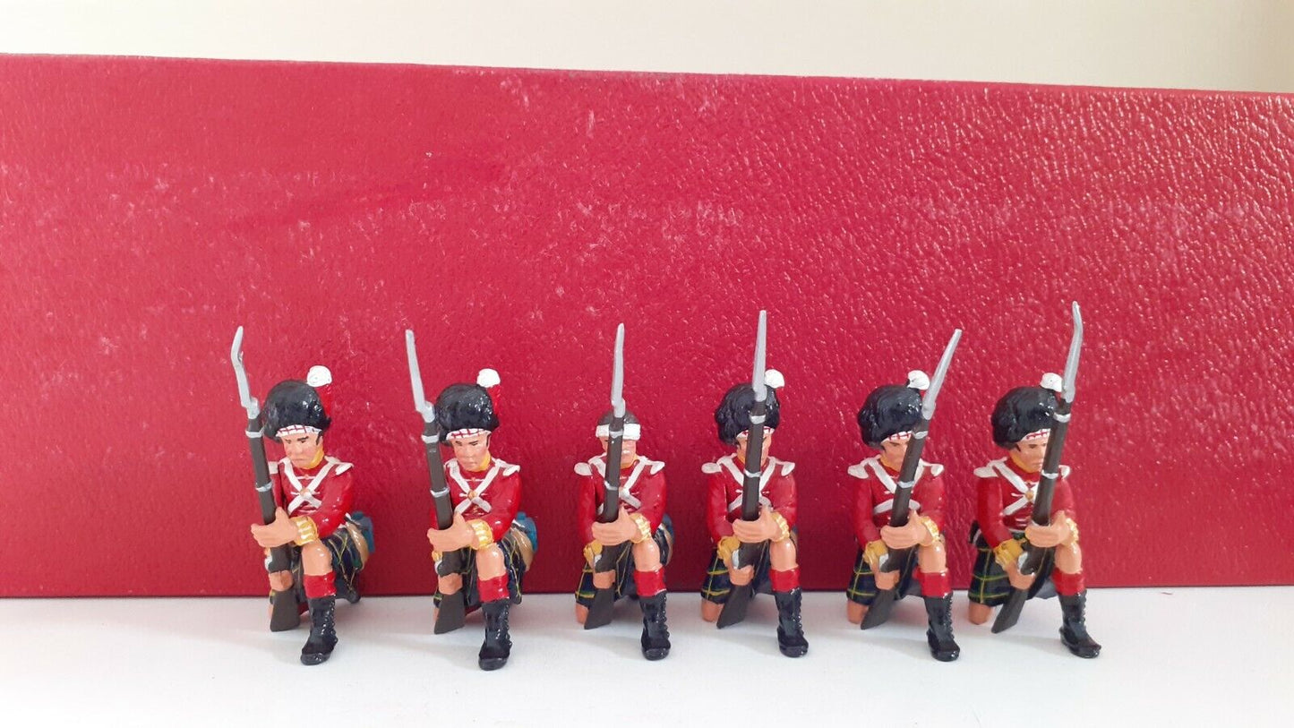 early trophy miniatures 1991 Napoleonic Waterloo Highlanders wa27 1:32 metal