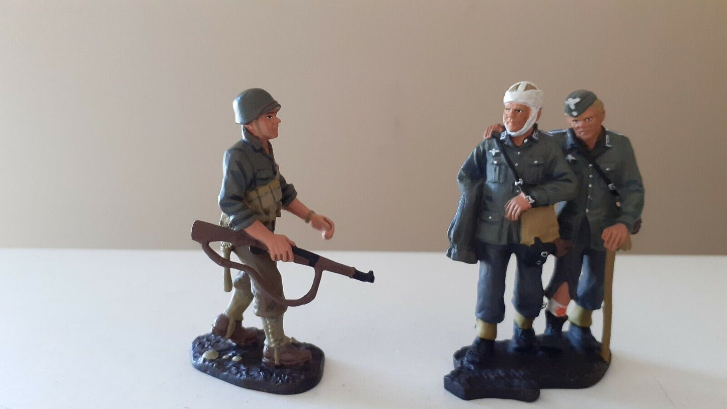 Britains ww2 17387 german POWs casualties metal boxed 2001 1:32