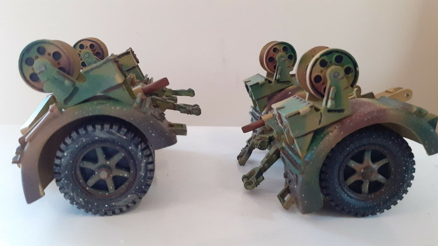 The collectors showcase ww2  German 88mm flak 37 carriages boxed cs00518 1:30