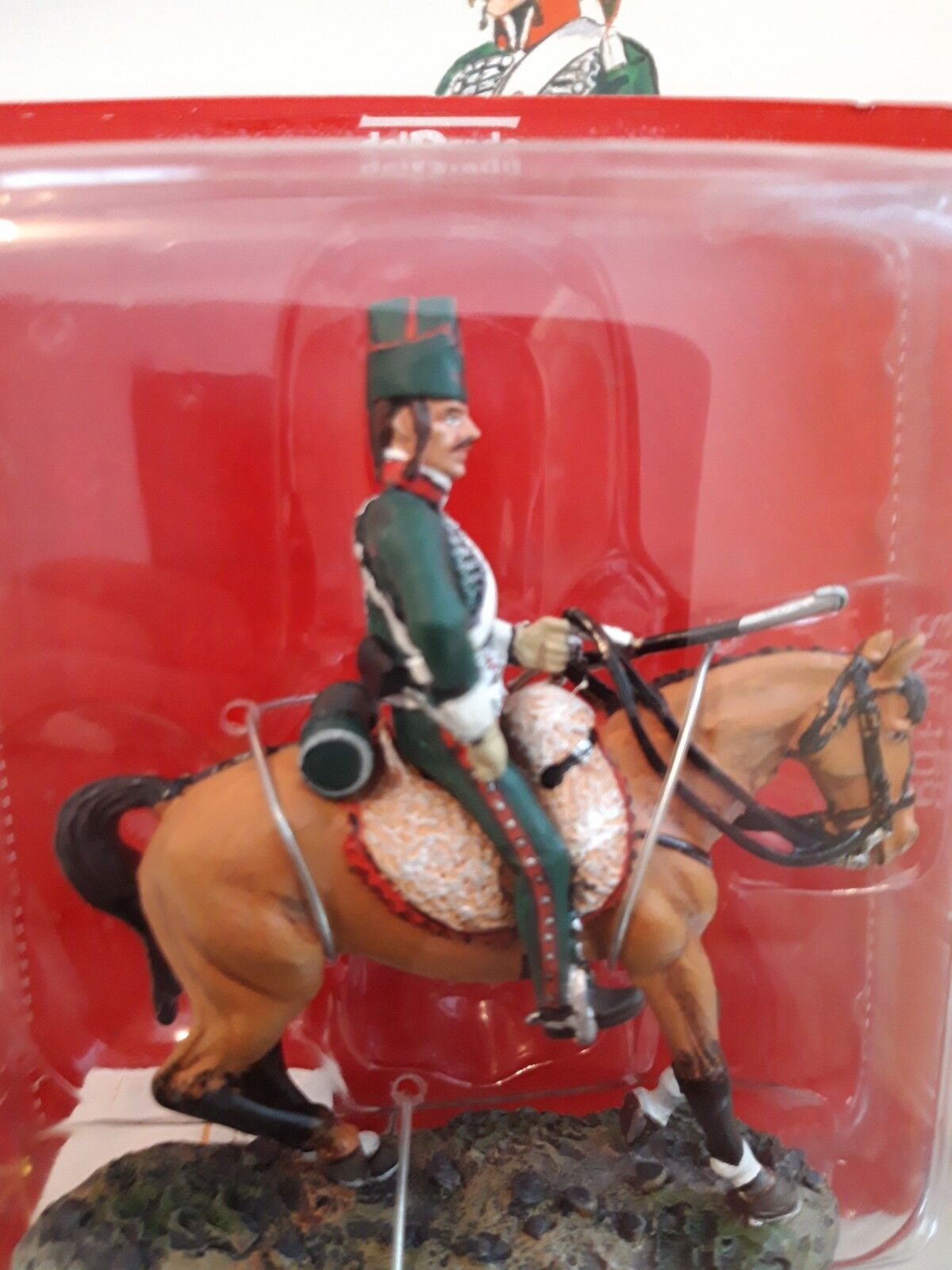 Del prado napoleonic wars waterloo 1:32 cavalry french chasseur cheval 109 108