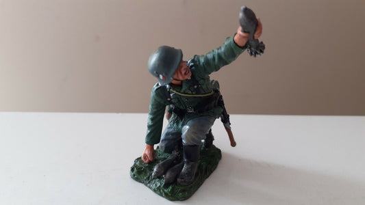 King and country Ww2 mortar crew German infantry  no box 1:30