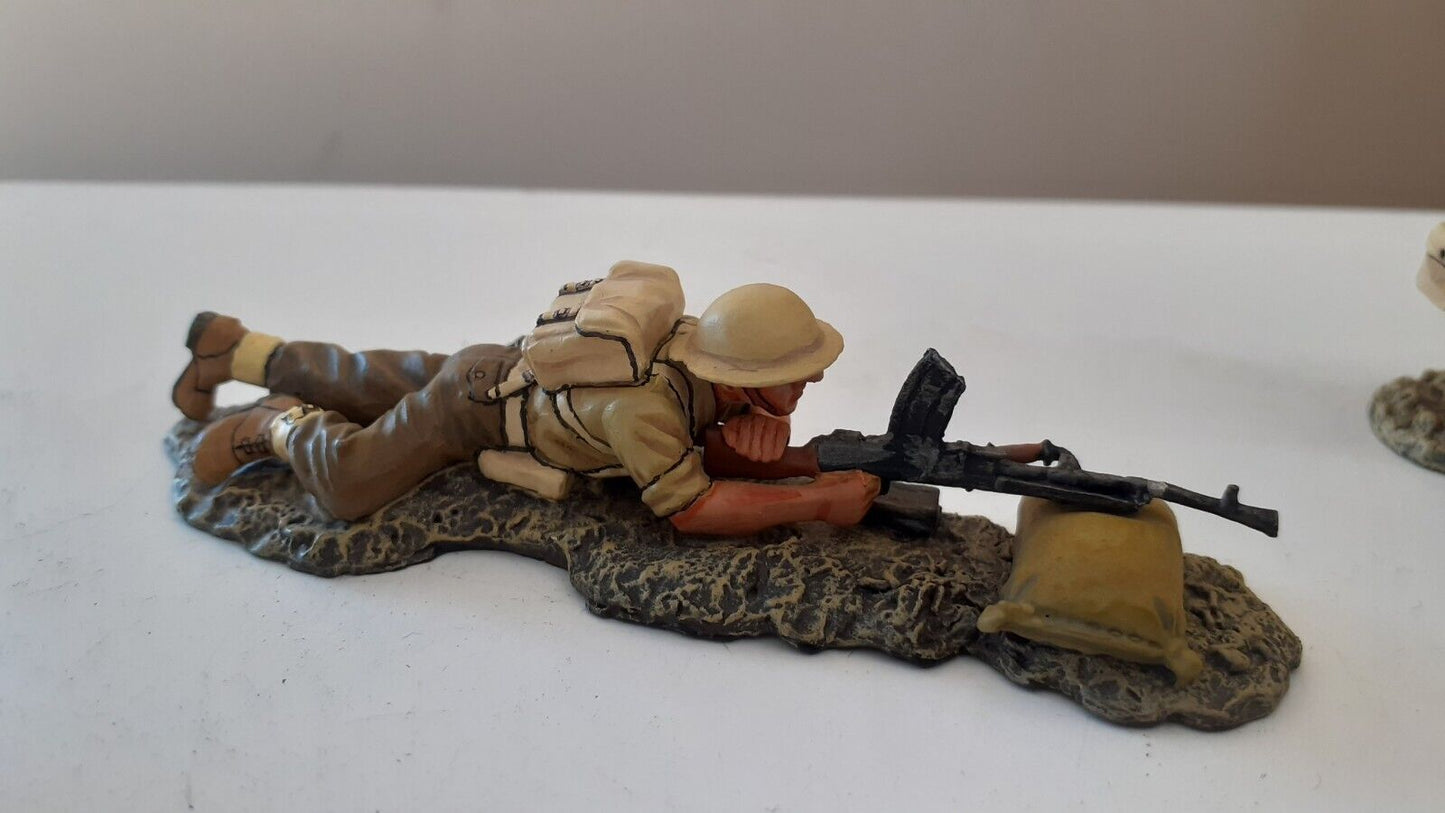 king and country ea06 8th army bren gun team 1:30 2002  boxed