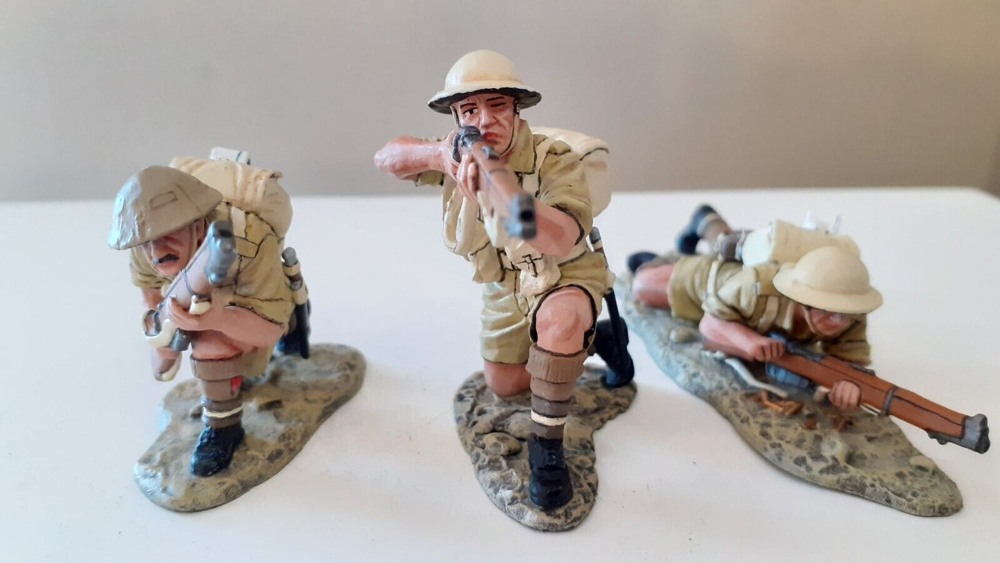 king and country ea15 ww2  british 8th army desert rats 1:30 metal boxed 2009