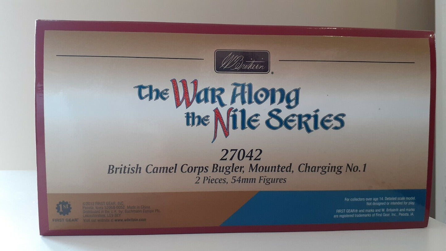 Britains limited edition camel corps bugler nile sudan 2012 27042 boxed