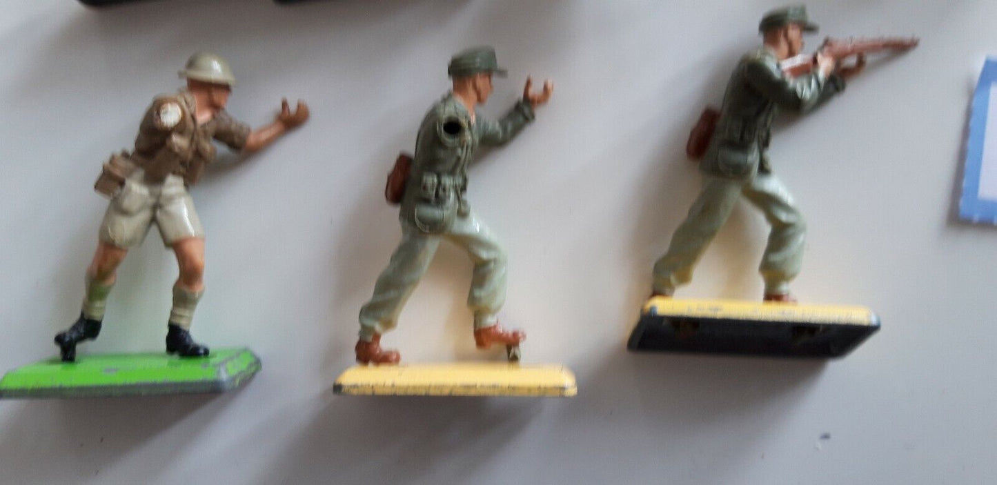 Britains deetail ww2 german afrika korps British 8th army 1970s  1:32