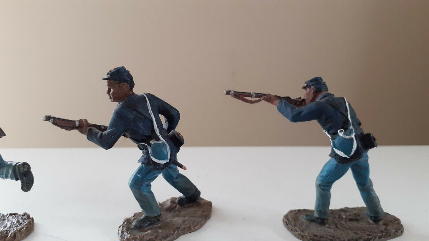 Britains 17375 acw union 54th Massachusetts infantry  boxed 1:32