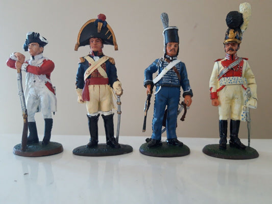 Del prado napoleonic wars waterloo 1:32 british Prussian  cavalry