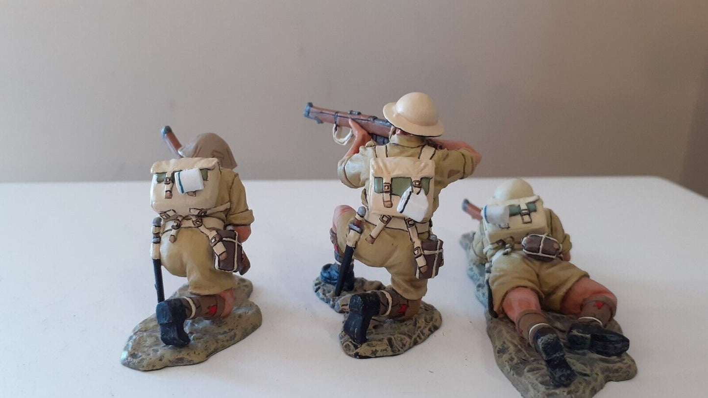 king and country ea15 ww2  british 8th army desert rats 1:30 metal boxed 2009