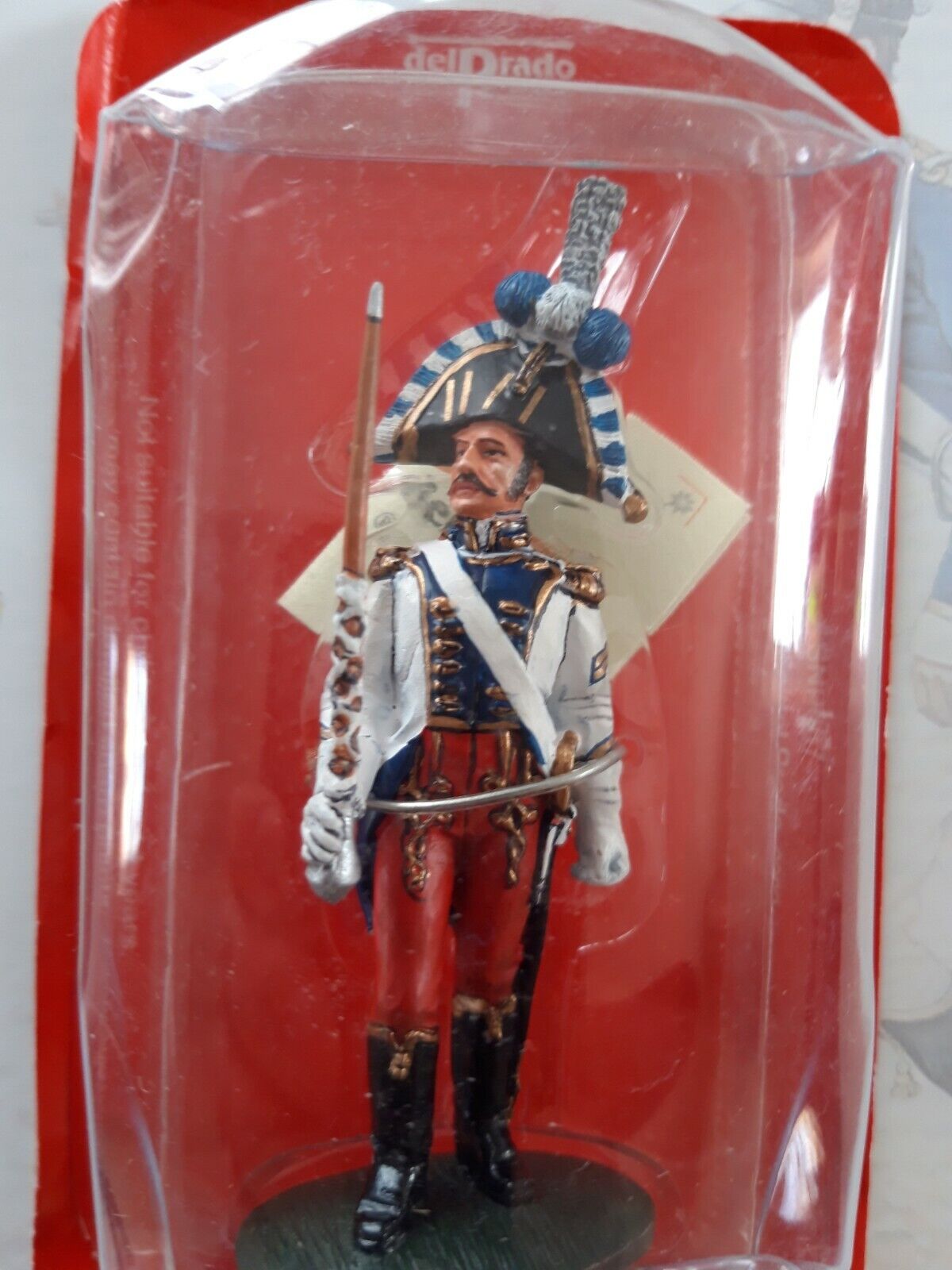 Del prado napoleon at war 59 waterloo 1:30 westfalian infantry mib book