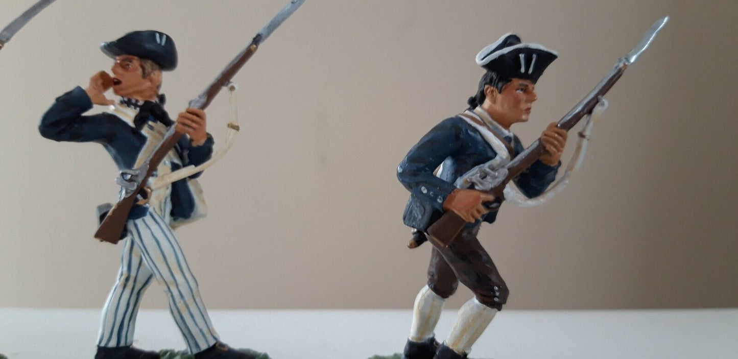 Britains 17354 awi American revolution Massachusetts infantry Patriots box 1:32