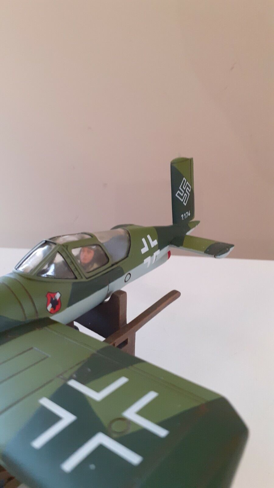 king and country focke wulf rammjager jet ws100 ww2 german luftwaffe 1:30