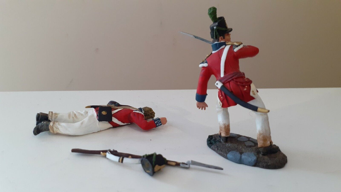 britains 17877 napoleonic hougoumont Waterloo coldstream guards casualty boxed