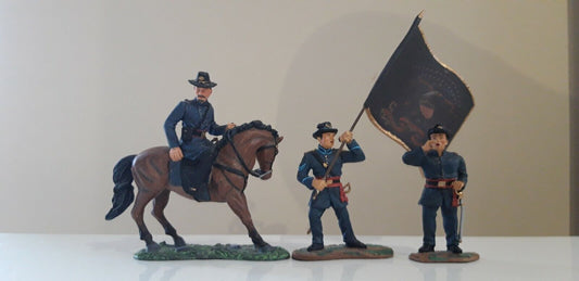 Britains 17223 acw union Gettysburg command set boxed 1:32
