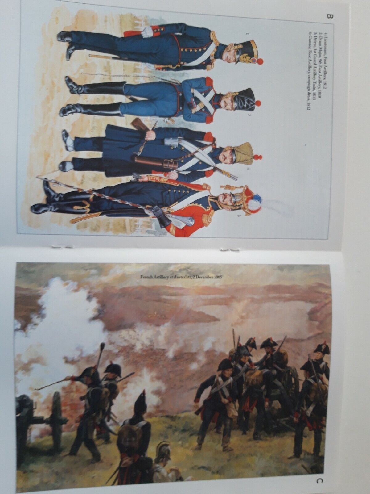 Del prado napoleon at war 41 waterloo 1:30 french artillery  mib book