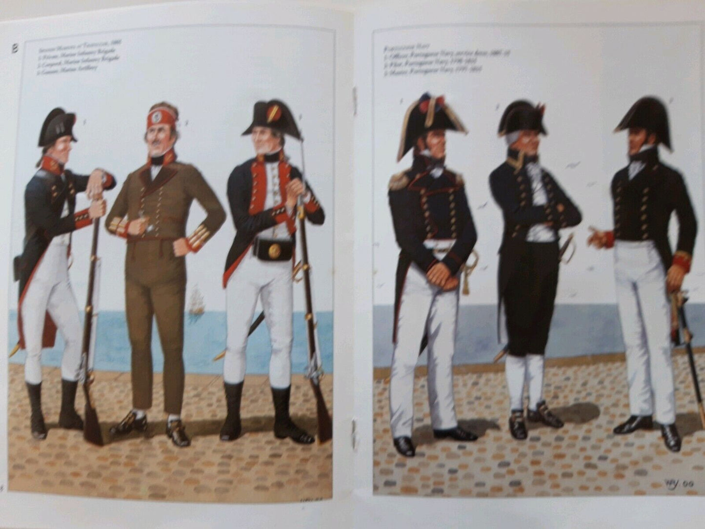 Del prado napoleon at war 47 waterloo 1:30 spanish marines mib book