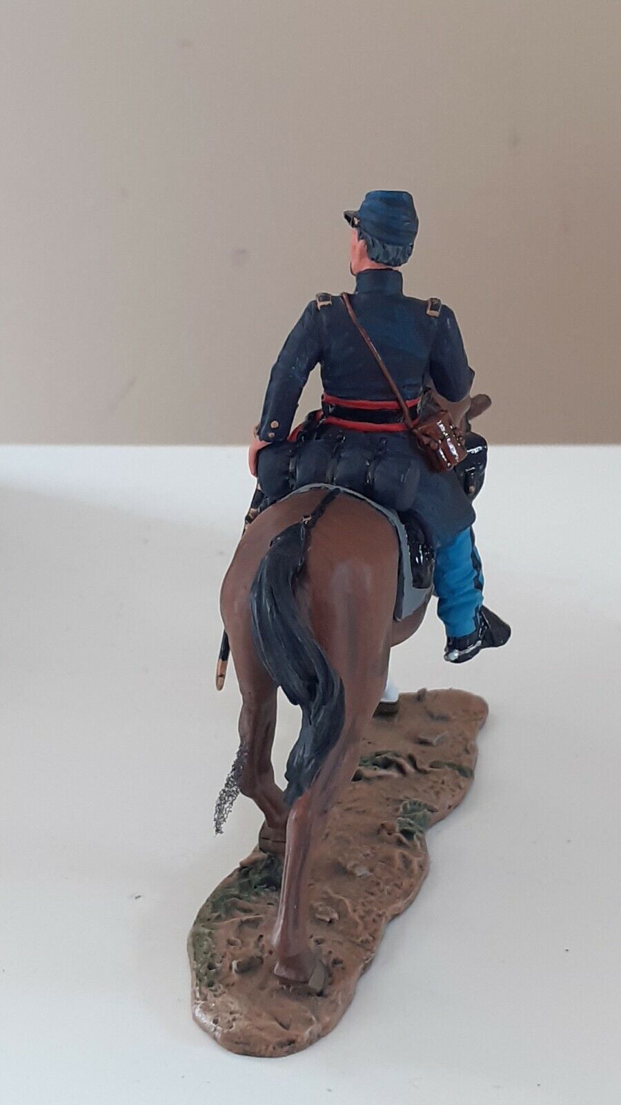 King and country acw union mounted officer cavalry boxed 1:30 wrdb cw38