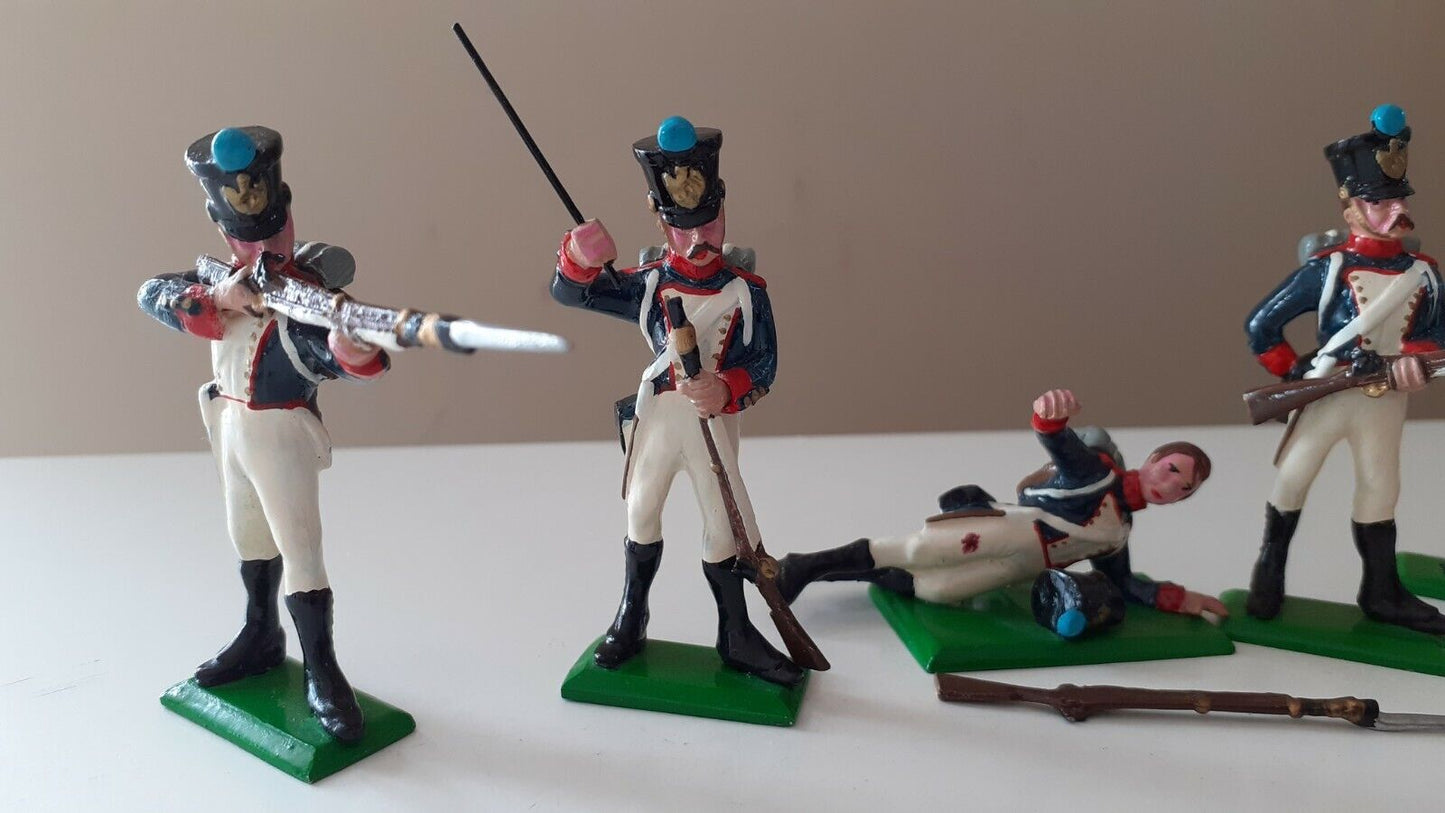 Mulberry Miniatures trophy 1990s  Napoleonic Waterloo French fusiliers fn58.