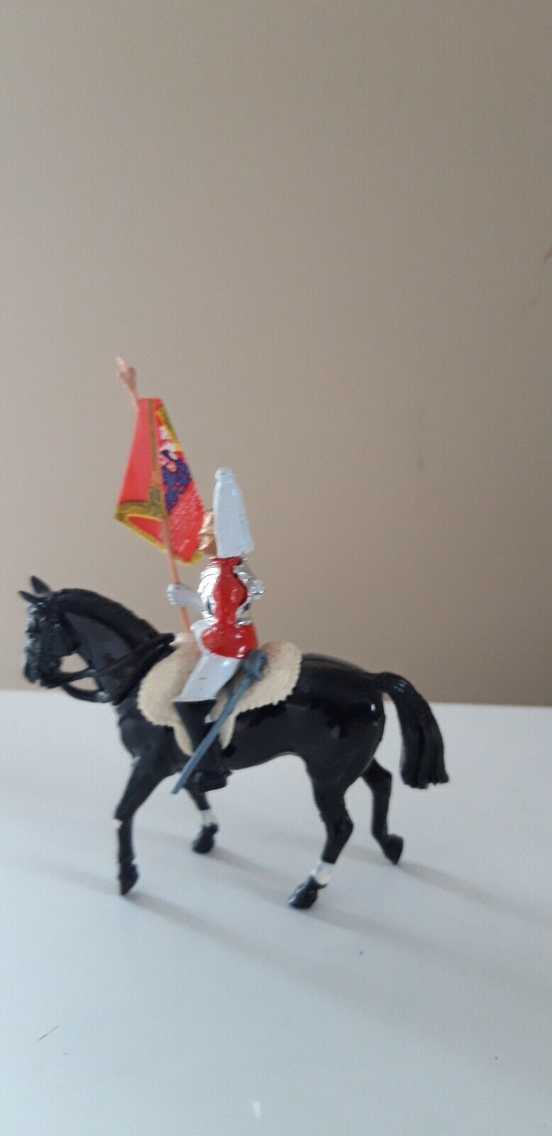 Britains 7246 ceremonial life guards band Buckingham palace 1:32 metal 1980s