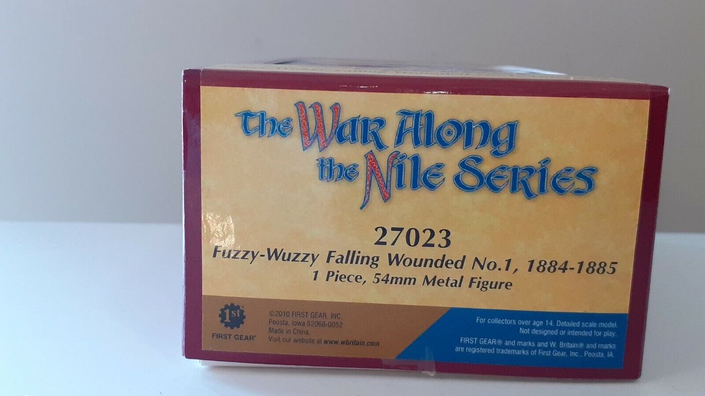 Britains war along nile 27023 fuzzy wuzzy four feathers boer war boxed wb