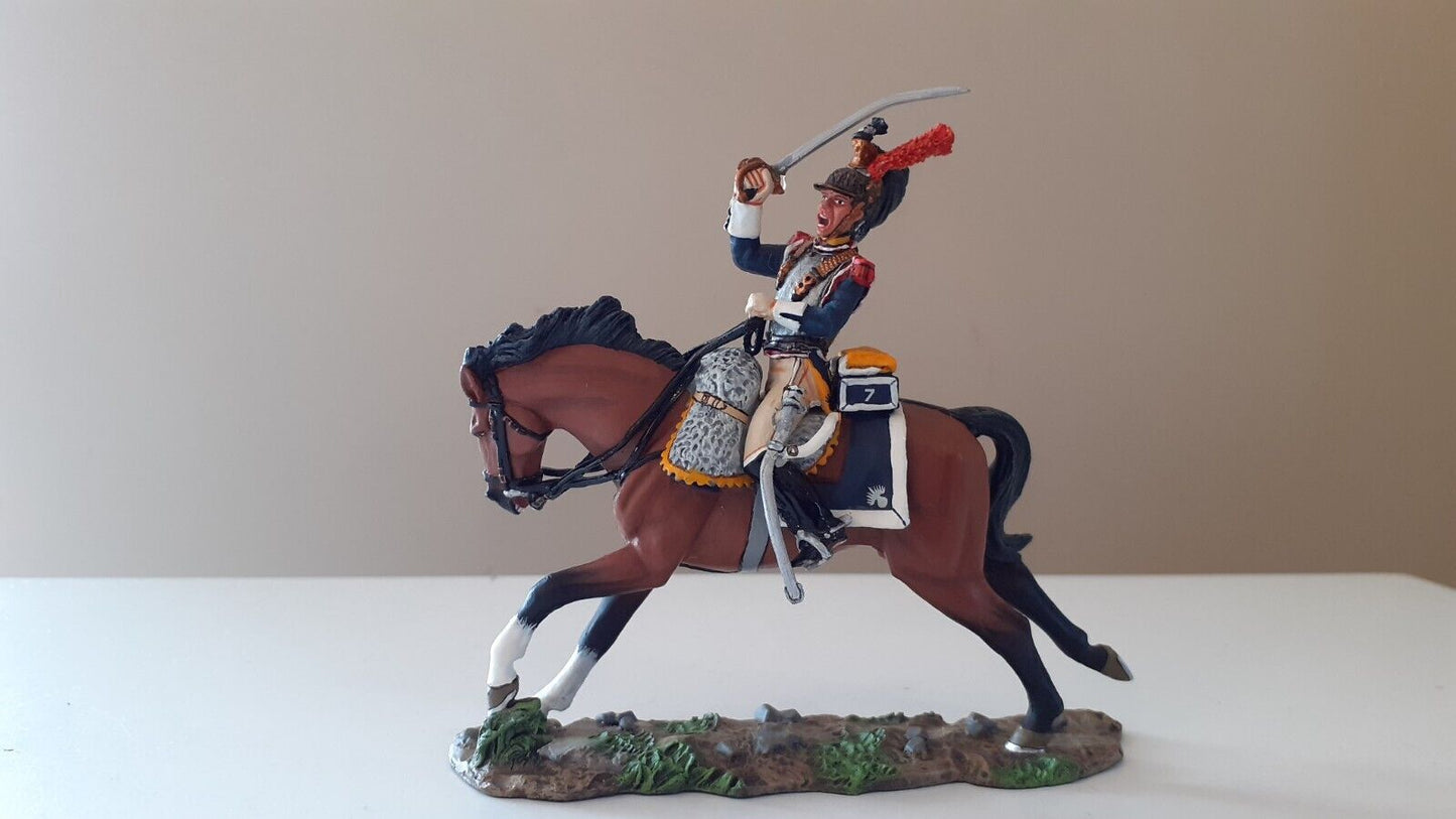 King and country Waterloo Napoleonic french cuiraissier boxed 1:30 na116 2007 wb