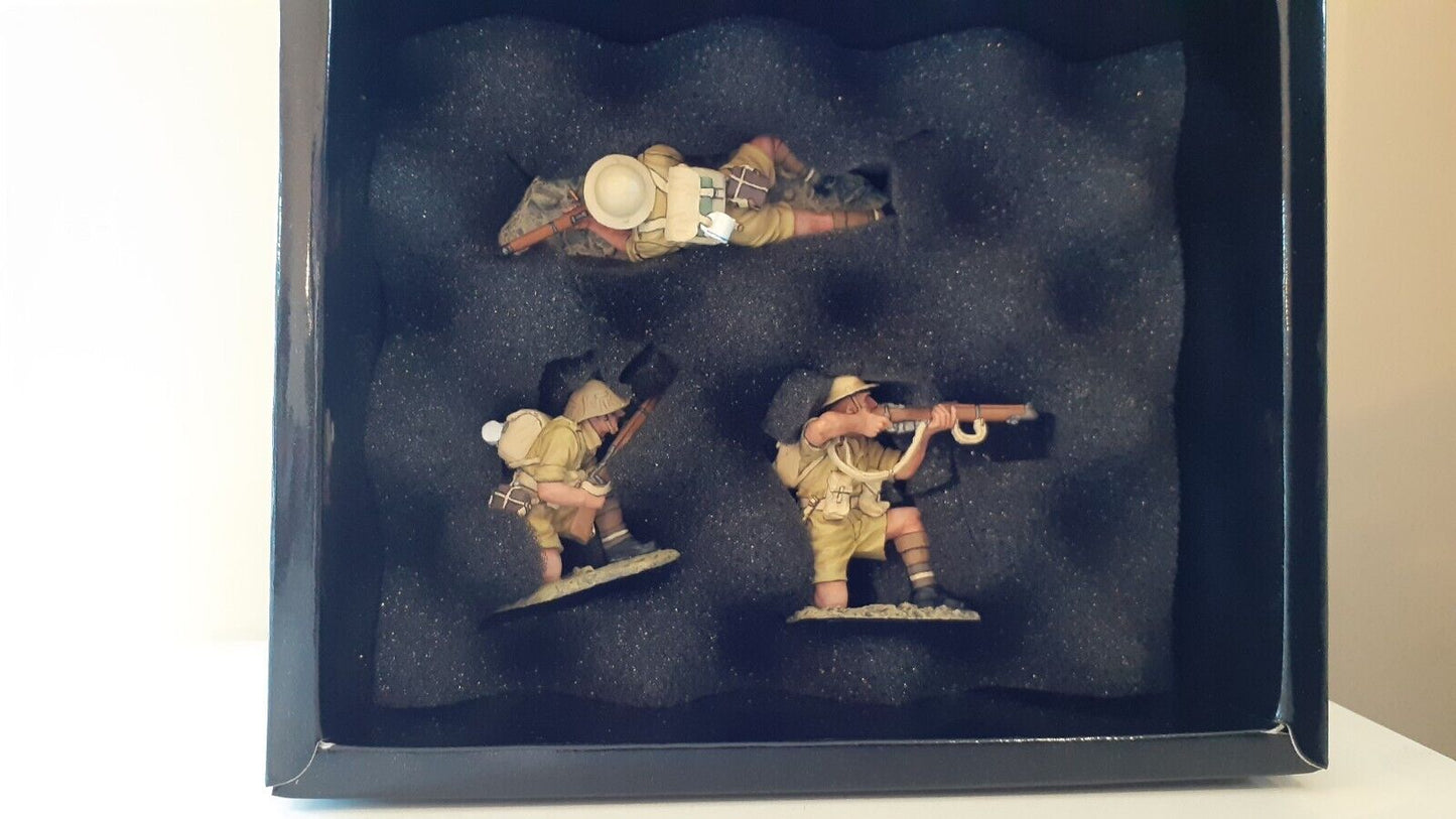 king and country ea15 ww2  british 8th army desert rats 1:30 metal boxed 2009