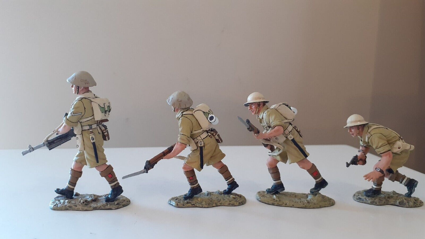 king and country ea09 ea009 ww2 8th army desert rats 1:30 metal boxed 2006