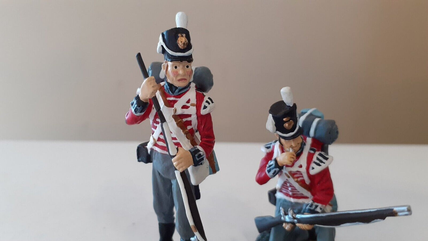 Britains 41157 coldstream guards loading Napoleonic 1:32 metal  boxed  2005