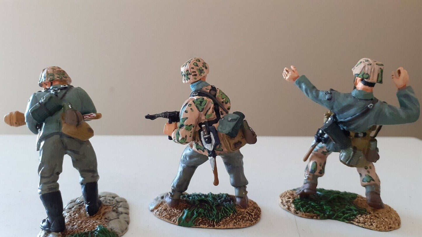 Conte ww2 German infantry 1:32  boxed metal wwii-018