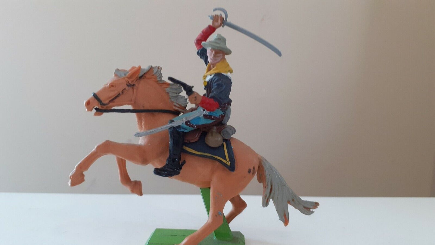 Britains deetail wild west 7th cavalry 1970s 1:32  b1