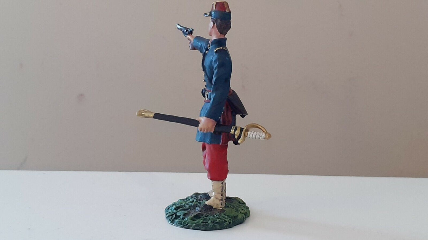 Britains acw 31100 union infantry 114th pennsylvania zouaves officer boxed b8