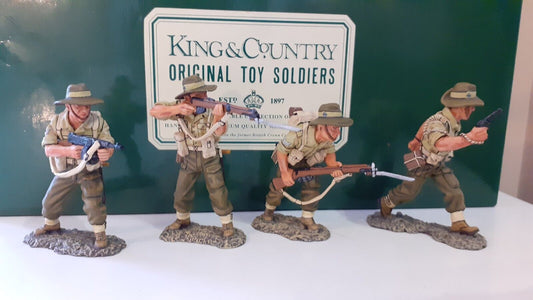 king and country ea03 ea003 8th army desert rats Australian 1:30 metal box 2002