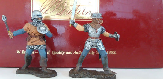 Britains medieval knights French agincourt 1:32 metal 17685