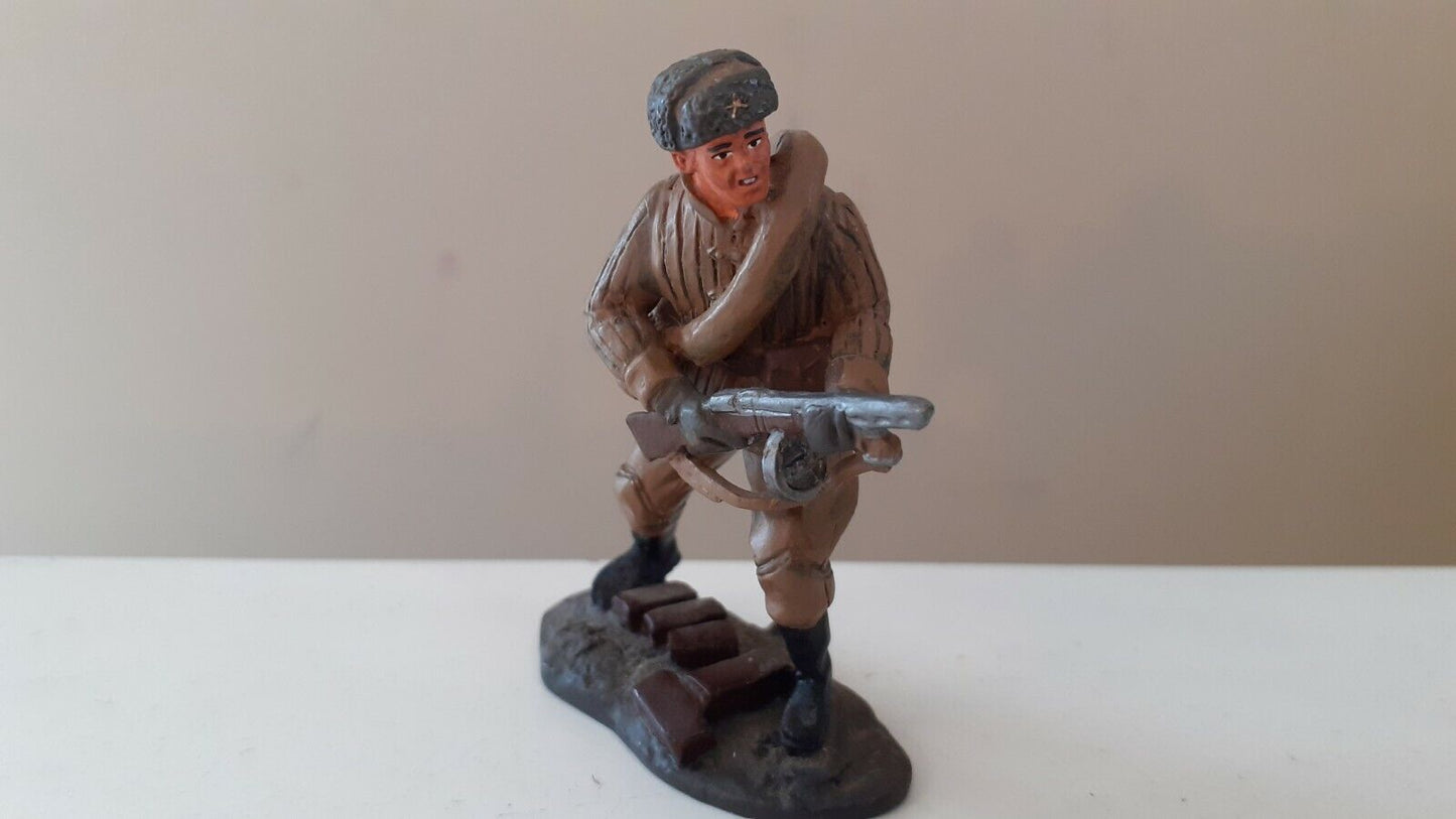 Britains metal ww2 ww1 Russian infantry from 17389 d-day 1:32 w2 stalingrad