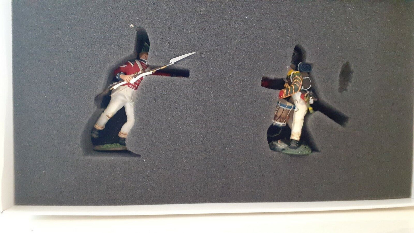 britains 17884 napoleonic hougoumont Waterloo coldstream guards drummer boxed