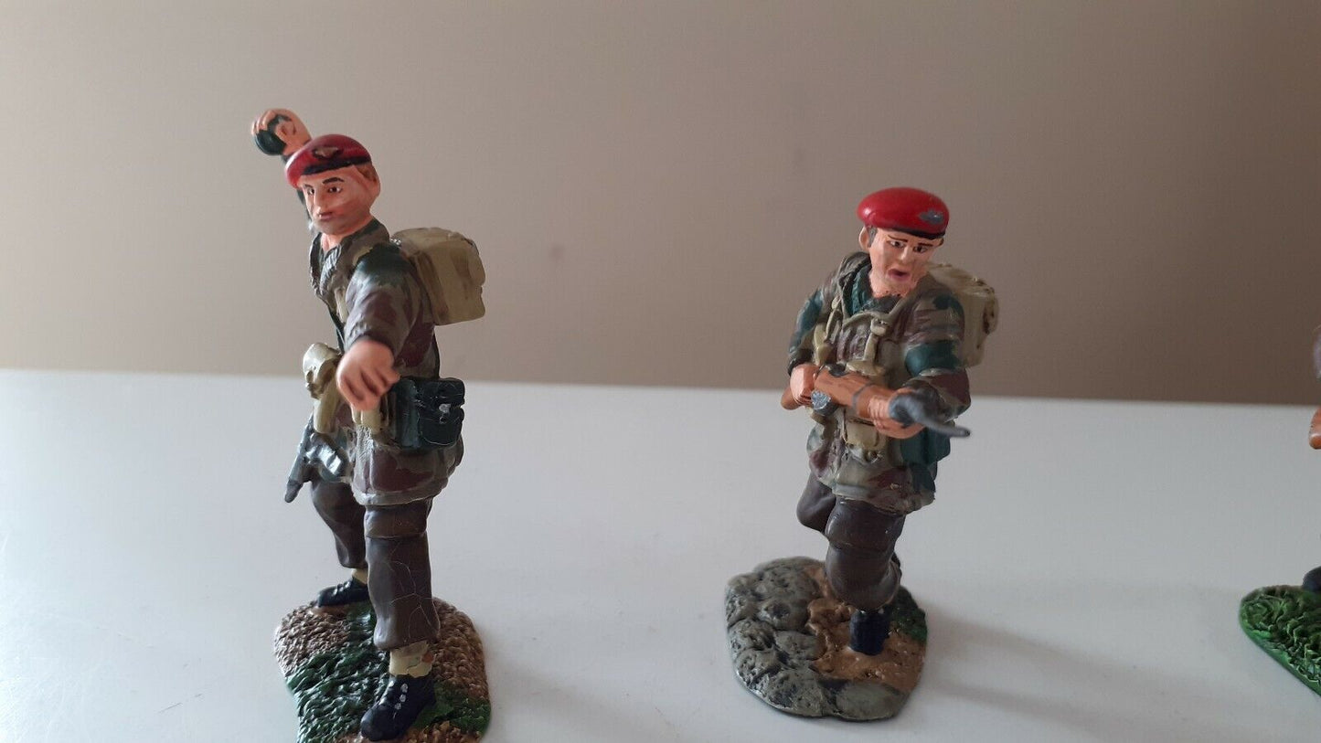 conte boxed wwii-003 ww2 d-day British paras arnhem 1:32 metal  d-day