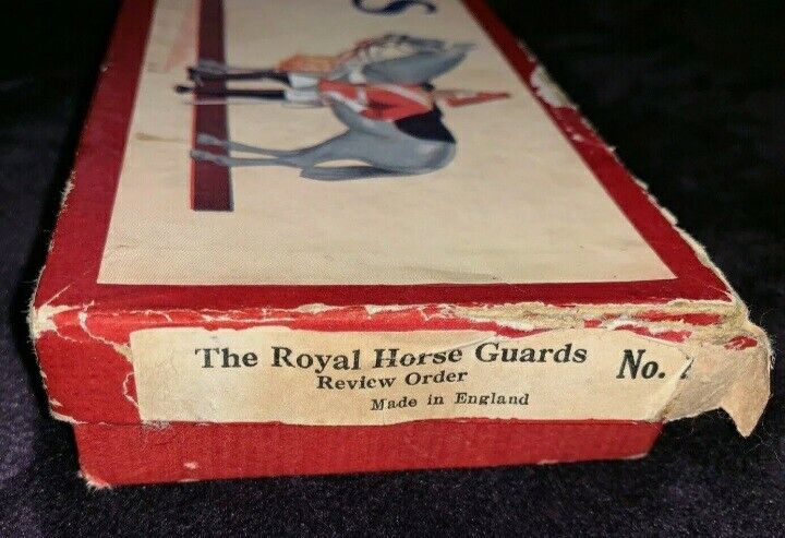 Britains set no.2 royal horse guards roan household cavalry 1950s 1:32 metal