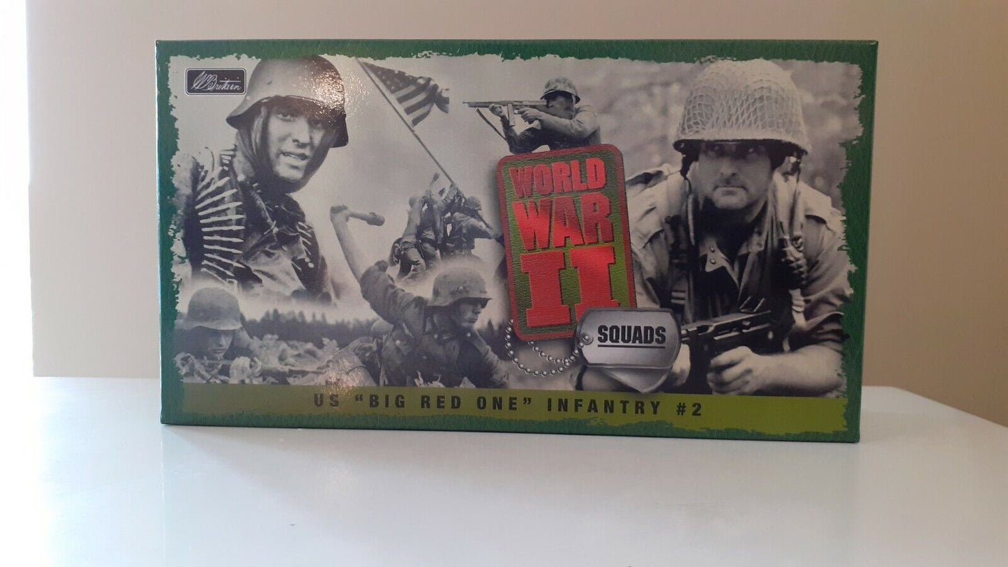 Britains 17457 ww2 us infantry big red one d-day 1:32 2003