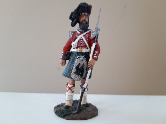 Britains 42nd highlanders black watch crimean war 1854 1:32 metal boxed