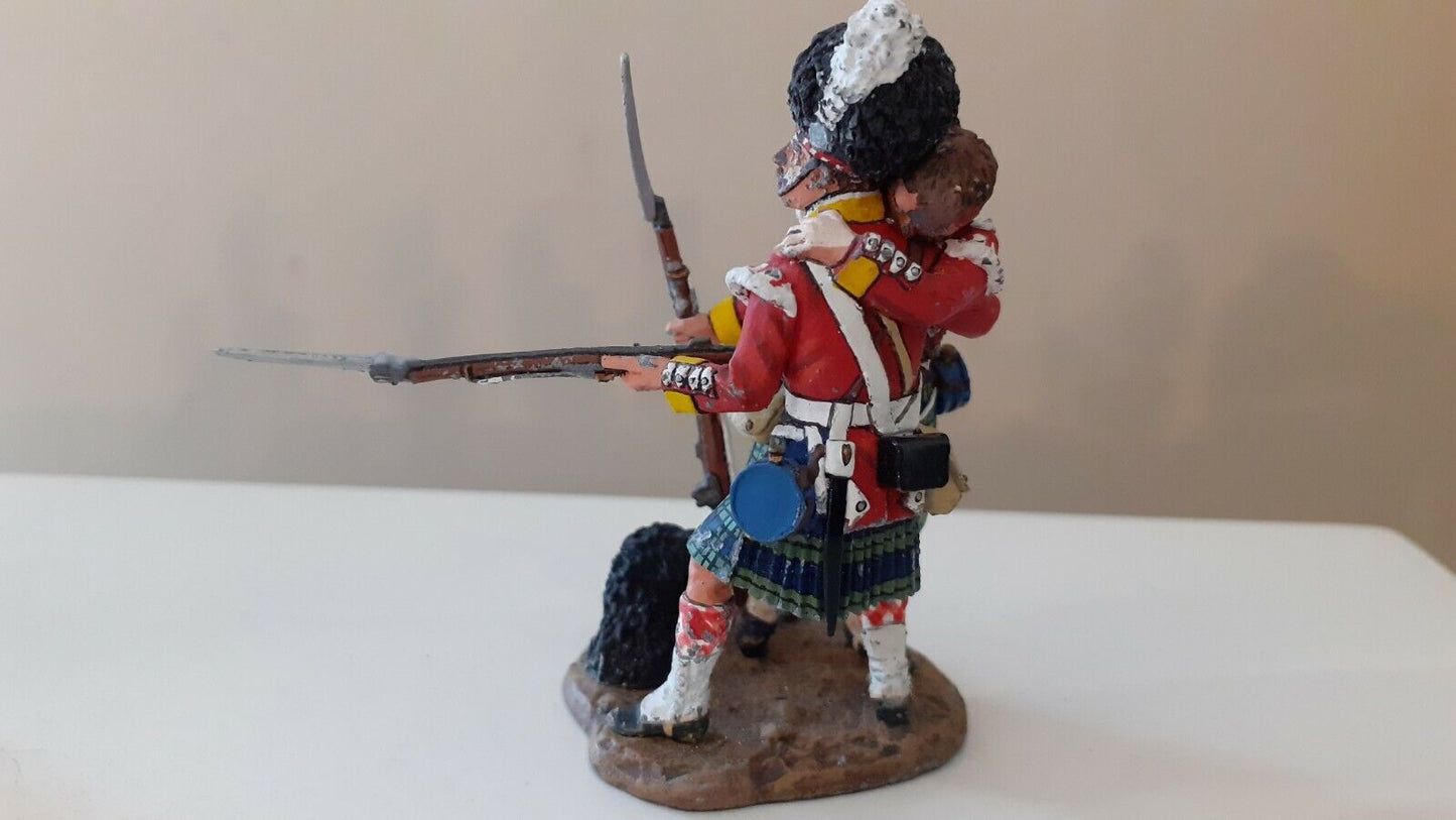 King and country crimean war crw021 93rd  Highlanders thin red line no box