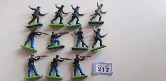 Britains deetail acw union confederate    1970s  1:32  b2