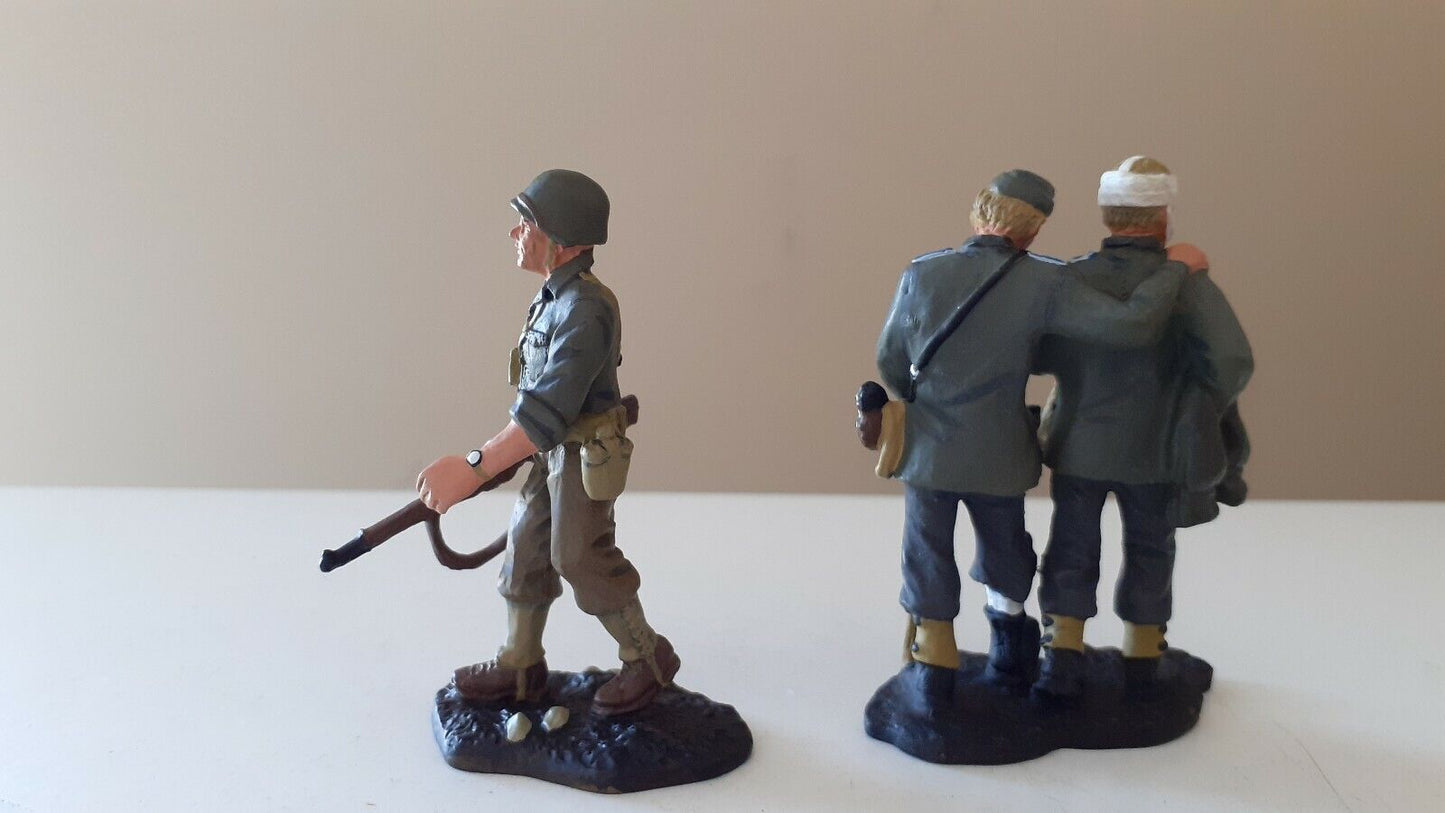 Britains ww2 17387 german POWs casualties metal boxed 2001 1:32