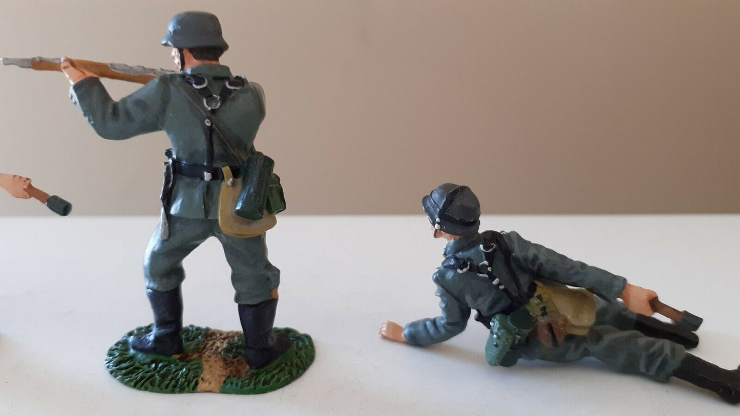 Conte ww2 German infantry 1:32  boxed metal wwii-0010