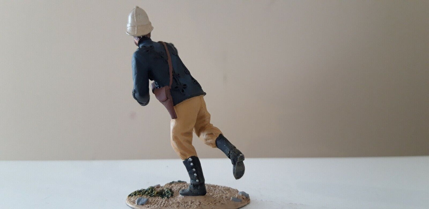 Britains 20072 zulus 24th foot British infantry officer boxed b3