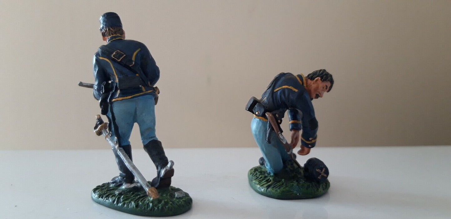 Britains acw union infantry dismounted cavalry