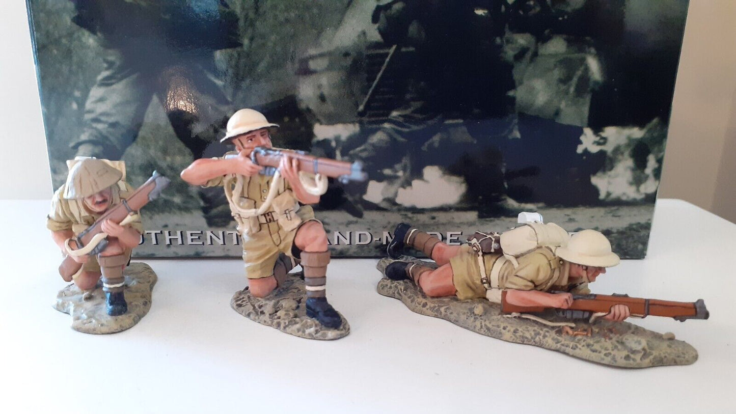 king and country ea15 ww2  british 8th army desert rats 1:30 metal boxed 2009