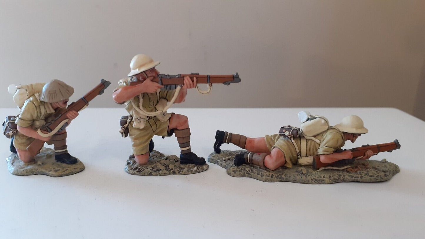 king and country ea15 ww2  british 8th army desert rats 1:30 metal boxed 2009