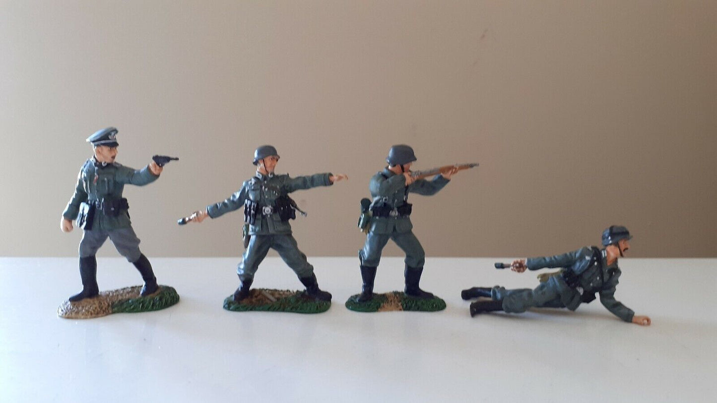 Conte ww2 German infantry 1:32  boxed metal wwii-0010